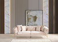 Galaxy Home Presley Sofa in Beige