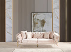 Galaxy Home Presley Sofa in Beige