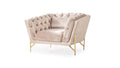 Galaxy Home Presley Chair in Beige