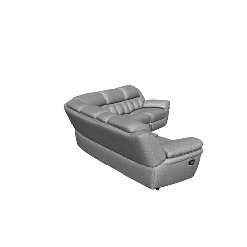 Bahrain 6-piece Modular Reclining Sectional Sofa Charcoal 3D model