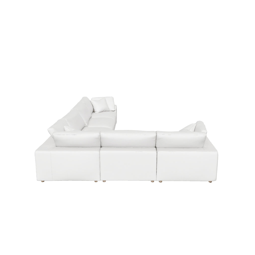 Commix 6 Piece Down Filled Overstuffed Sectional Sofa Set 3D model