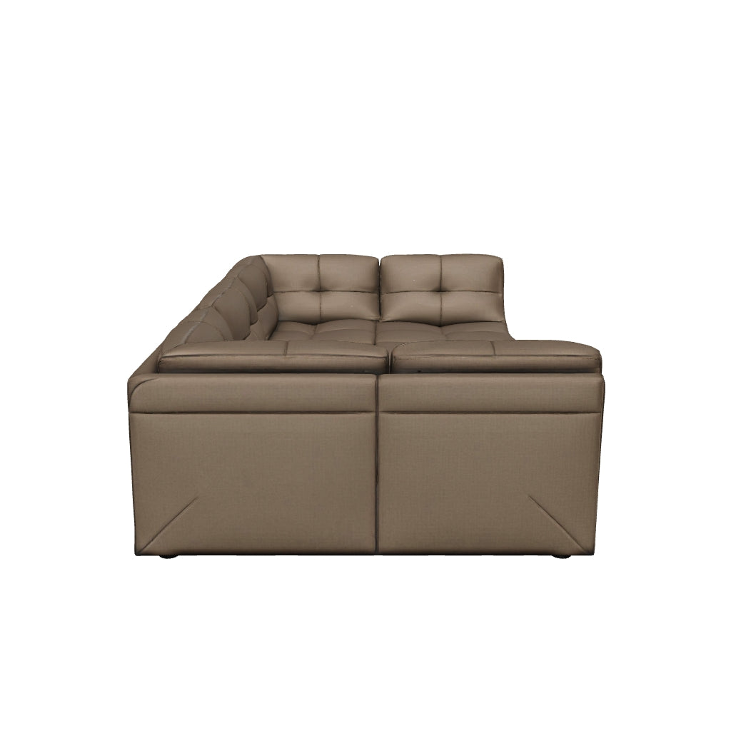 Lego 6pc Modular Sofa in Grey 3D model