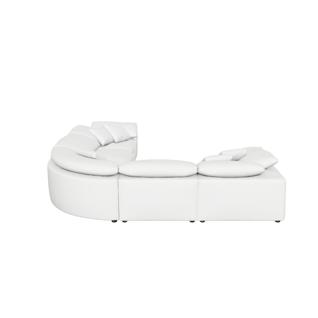 Raleigh Modular Cloud Sectional 3D model