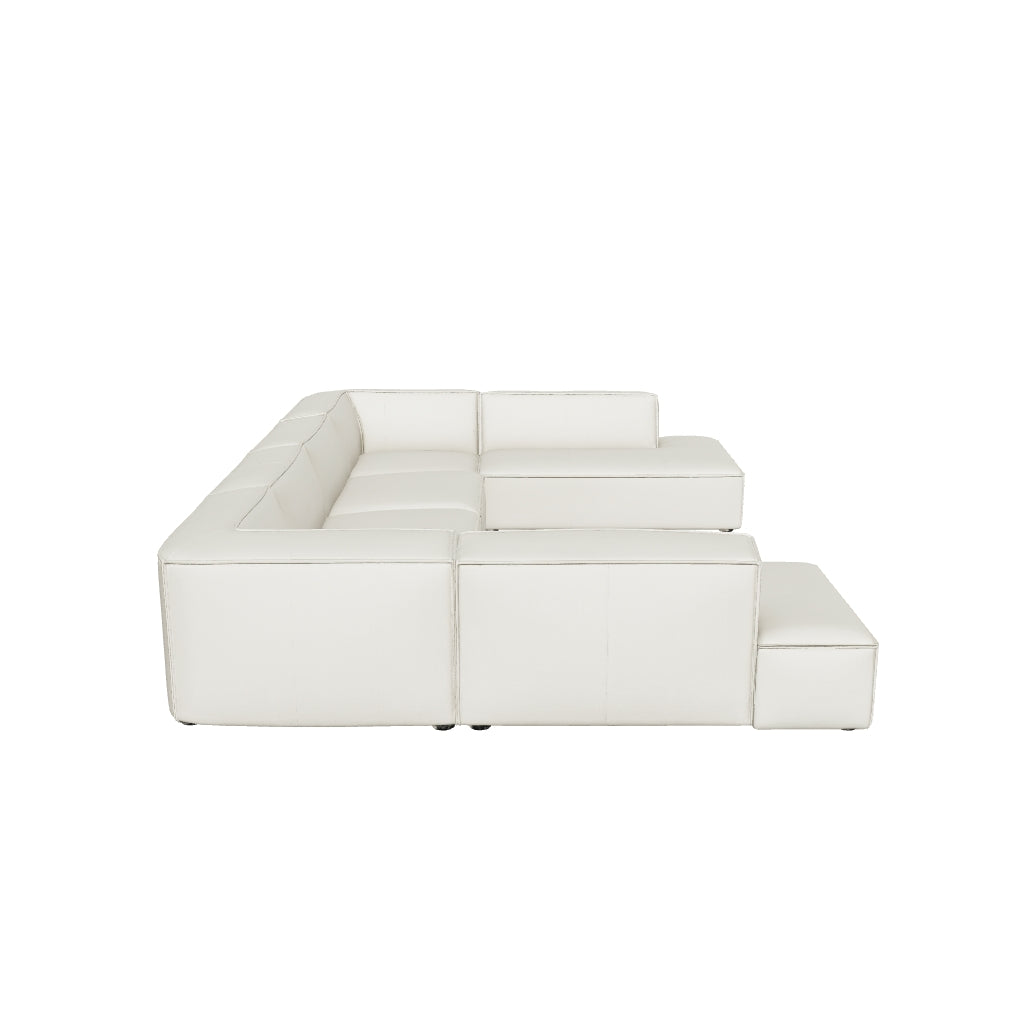 Restore 6-Piece Performance Fabric Upholstered U-Shaped Sectional Sofa 3D model