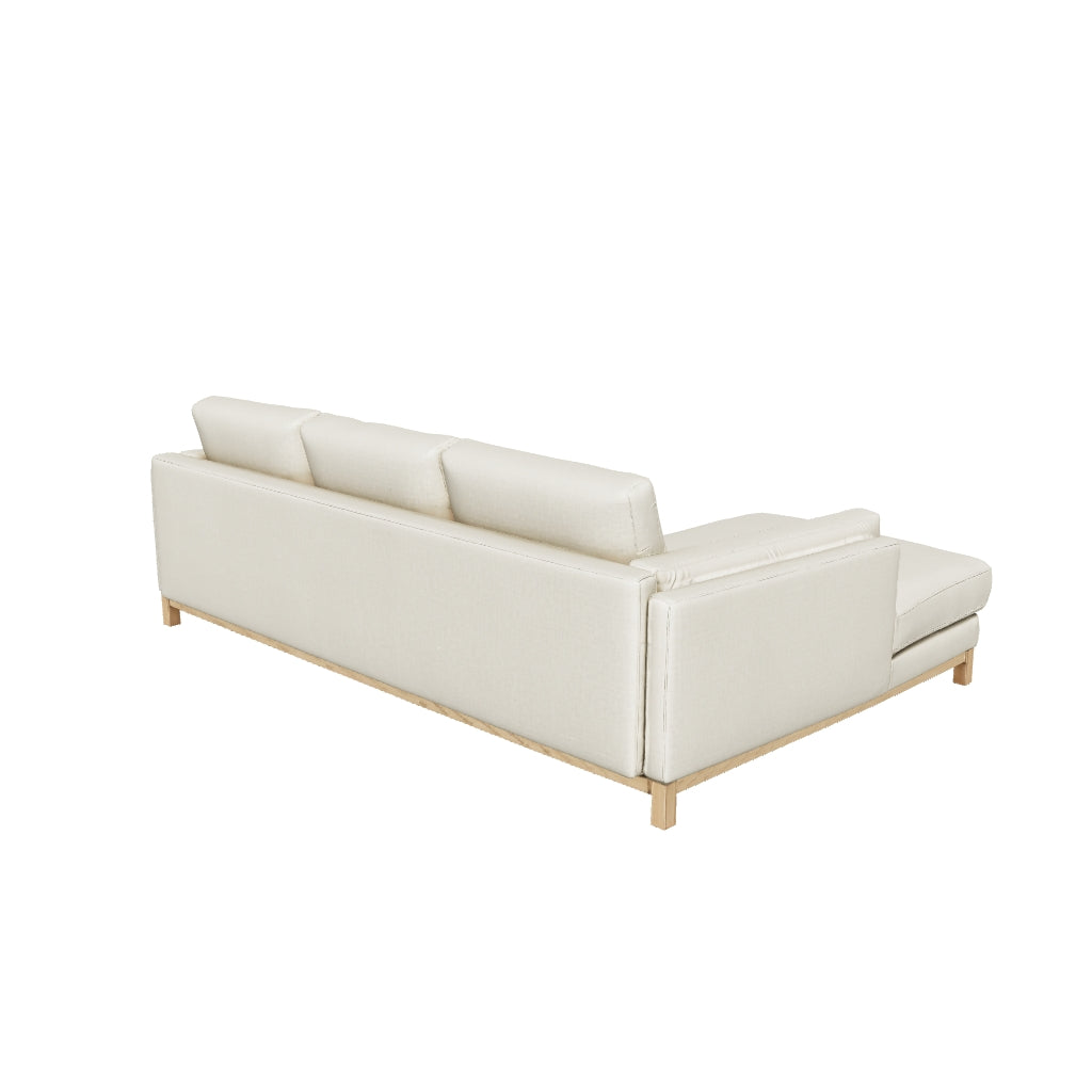 Roscoe Left-Facing Fabric Sectional Sofa with Chaise 3D model