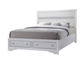 Galaxy Home Matrix Queen Bed in White