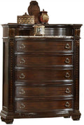Galaxy Home Roma Chest in Dark Walnut