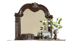 Galaxy Home Roma Mirror in Dark Walnut