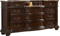Galaxy Home Roma Dresser in Dark Walnut