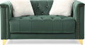 Galaxy Home Russell Loveseat in Green