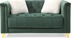 Galaxy Home Russell Loveseat in Green