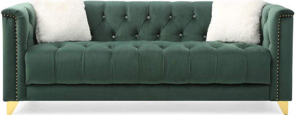 Galaxy Home Russell Sofa in Green