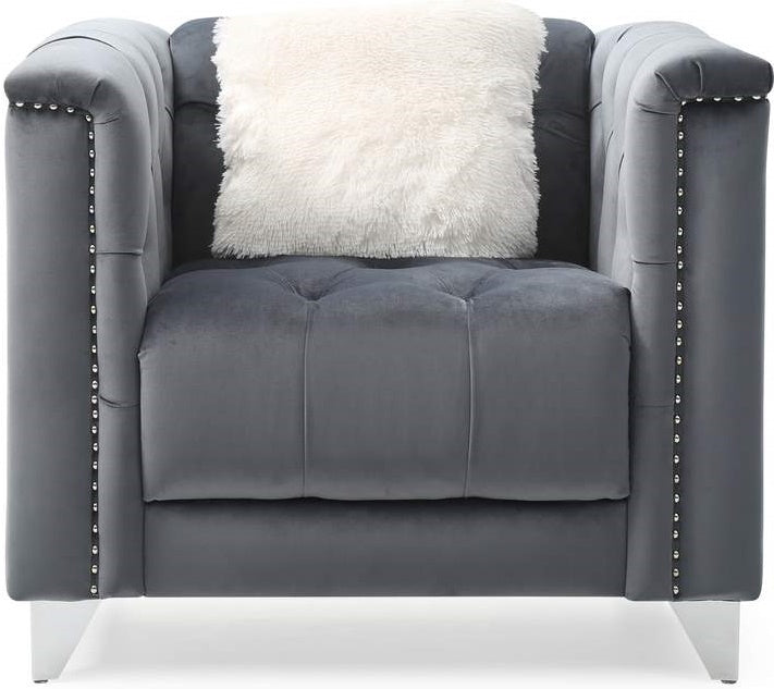 Galaxy Home Russell Chair in Gray