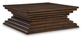 Ashley T821-8 - Oversized Cocktail Table