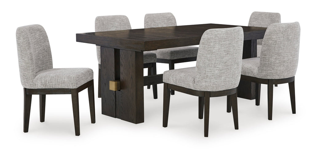Ashley D984 - Table & 6 Chairs Set (ETA: 9/1)