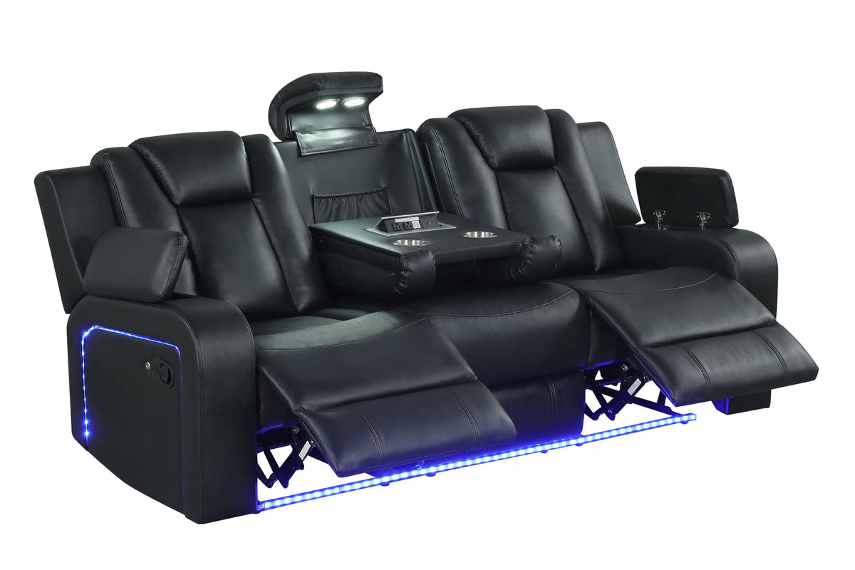 Hulk20 Black - 3PC Reclining Set