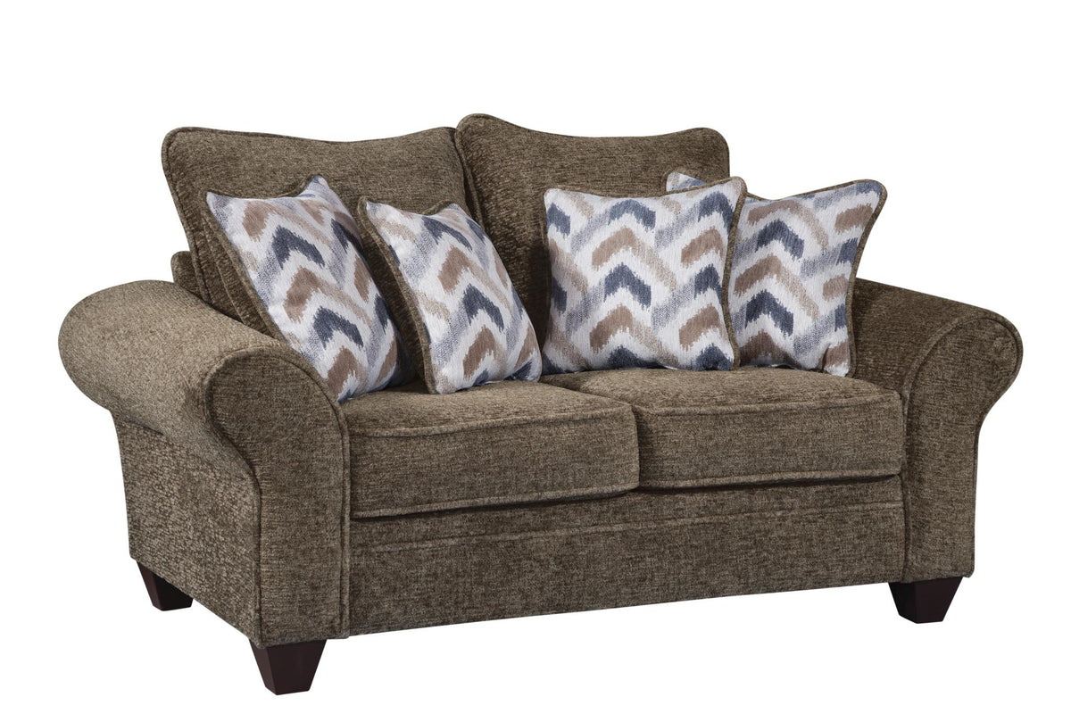 Behold 1000 Chocolate Sofa & Loveseat Set (OVERSIZED) **NEW ARRIVAL**