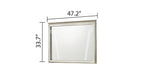 Galaxy Home Samantha Mirror Silver