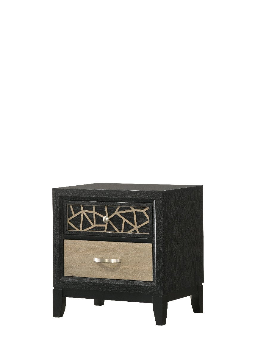 Galaxy Home Selena Nightstand Black