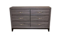 Galaxy Home Sierra Dresser in Gray
