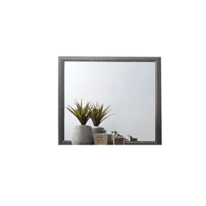 Galaxy Home Sierra Portrait Mirror in Gray