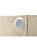 Galaxy Home Lizelle Queen Bed in with Ambient Lighting in Beige