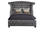 Galaxy Home Sophia Full Bed in Gray