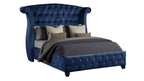 Galaxy Home Sophia King Bed in Blue