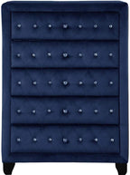 Galaxy Home Sophia Crystal Chest in Blue