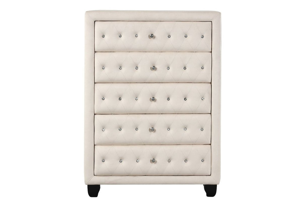 Galaxy Home Sophia Chest in Cream