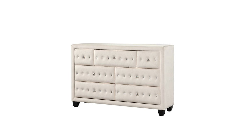 Galaxy Home Sophia Dresser in Cream