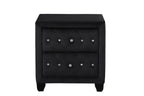 Galaxy Home Sophia Nightstand Black