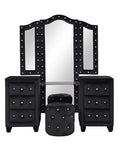 Galaxy Home Sophia Vanity in Black