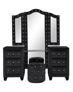 Galaxy Home Sophia Vanity in Black