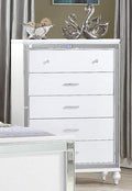 Galaxy Home Sterling Chest in White