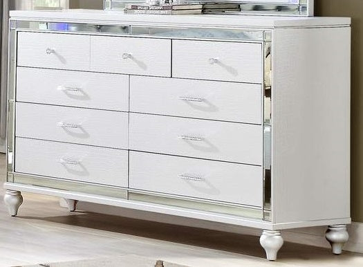 Galaxy Home Sterling Dresser in White