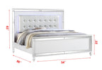 Galaxy Home Sterling Full Bed in White