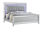 Galaxy Home Sterling Full Bed in Silver