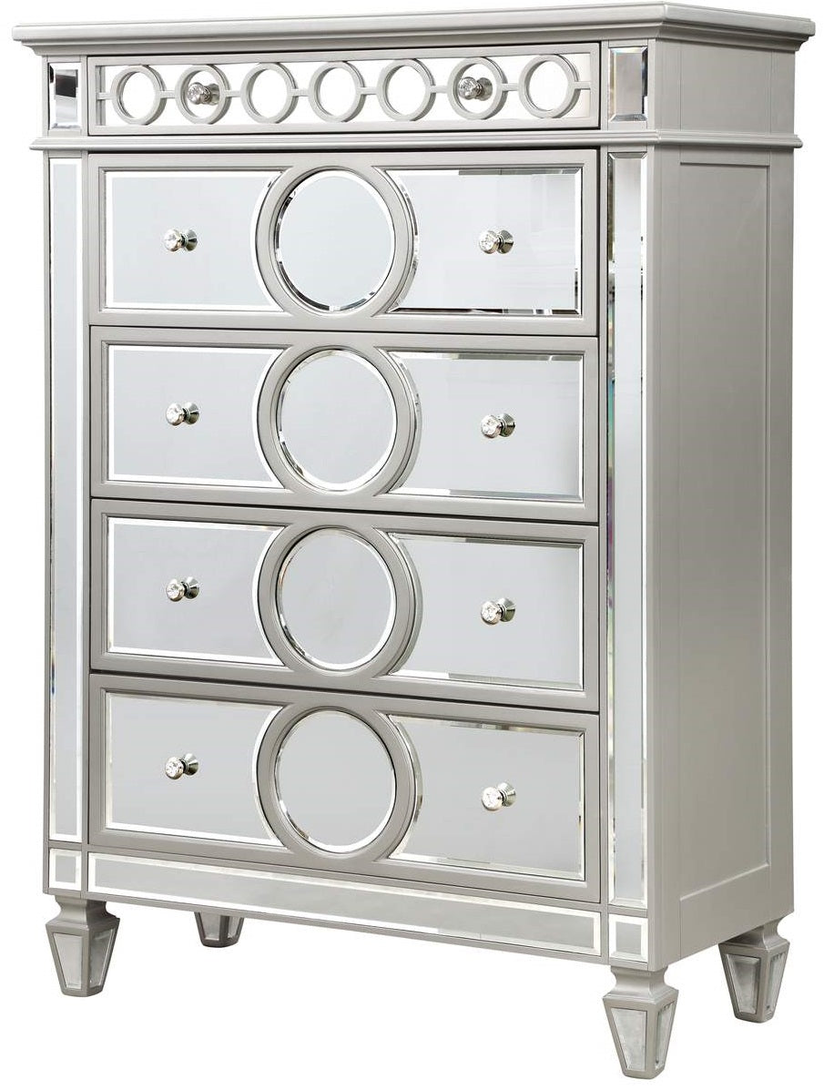 Galaxy Home Symphony Chest in Silver