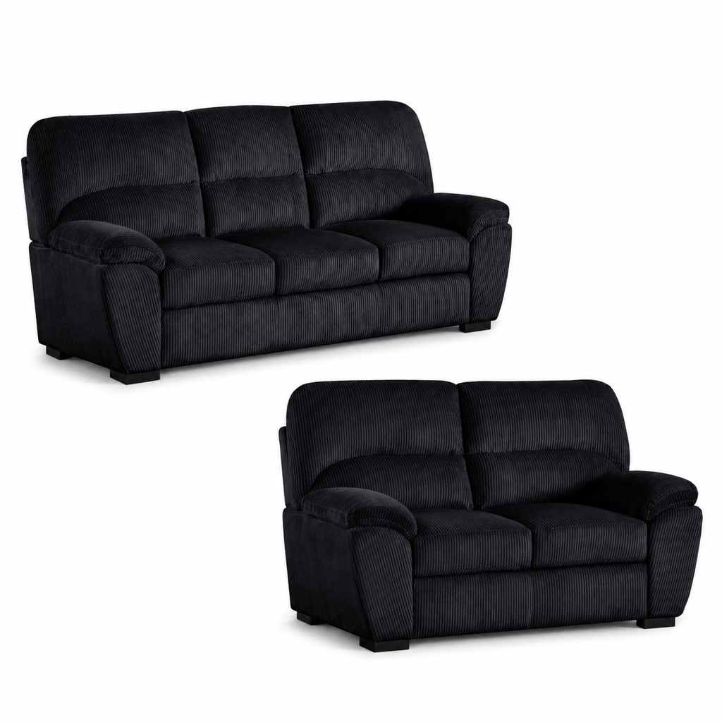 Lumira — tiffany10 black 2 piece v2 — exact included furniture on white