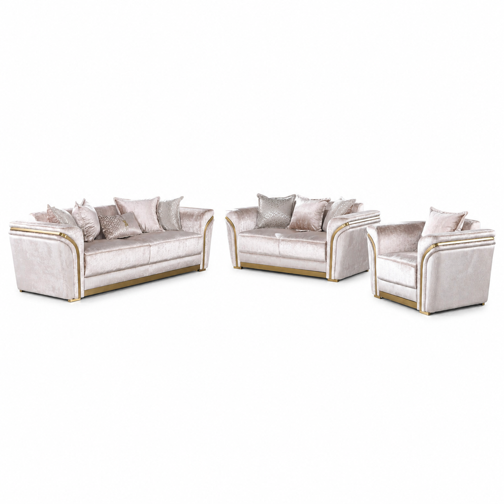 Lumira — torino champagne 3 piece v2 — exact included furniture on white