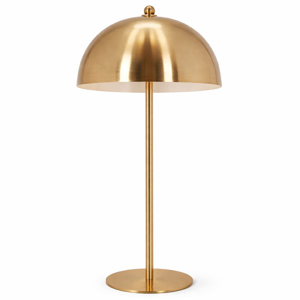 Tundra Table Lamp - Gold outer - White inner