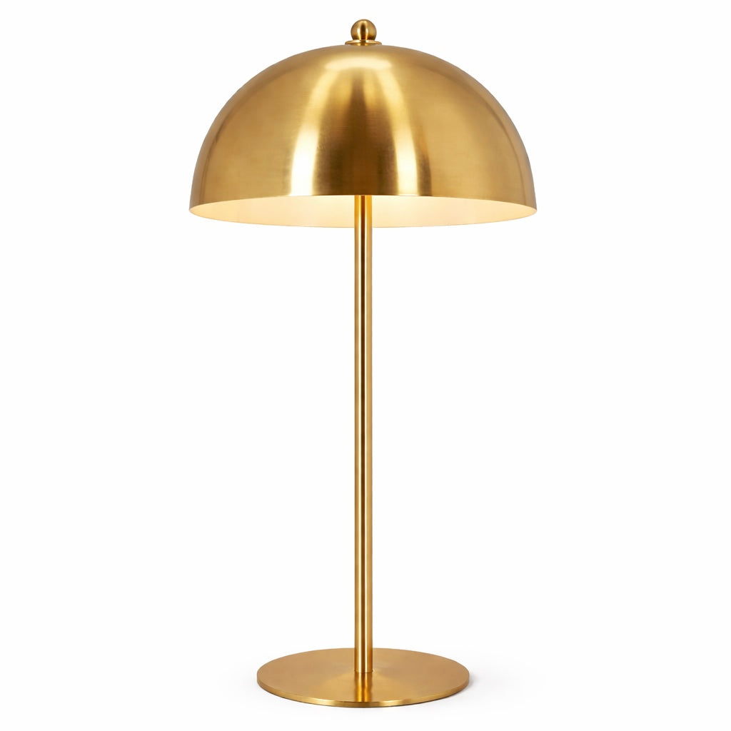 Tundra Table Lamp - Gold outer - White inner