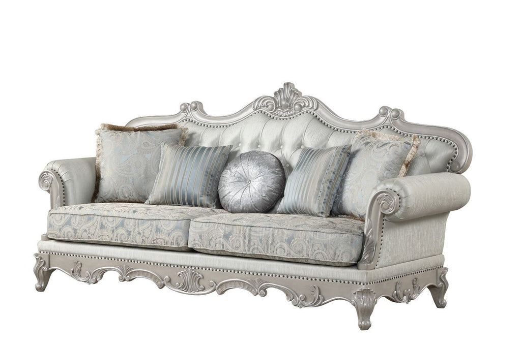 Galaxy Home Tuscan Sofa in Grey