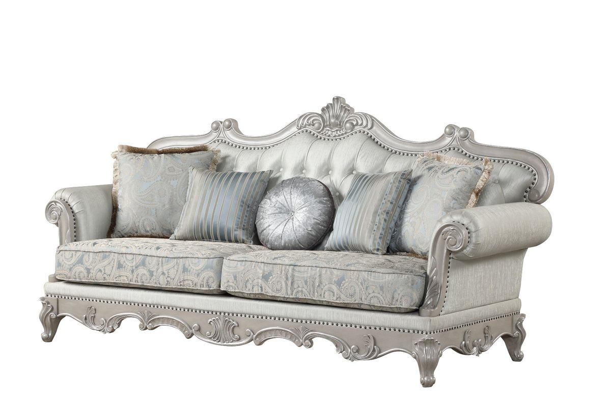 Galaxy Home Tuscan Sofa in Grey