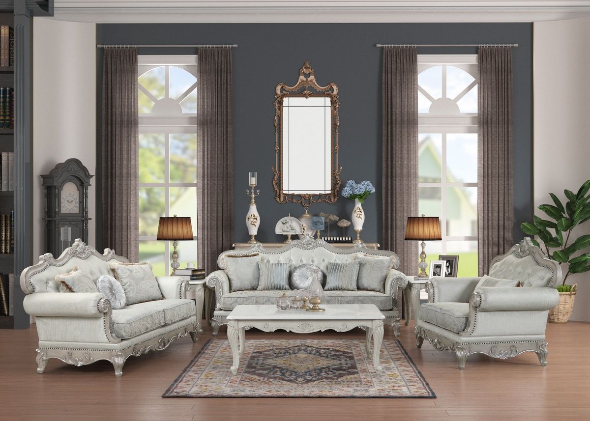 Galaxy Home TuscanÂ CoffeeÂ Table in Grey