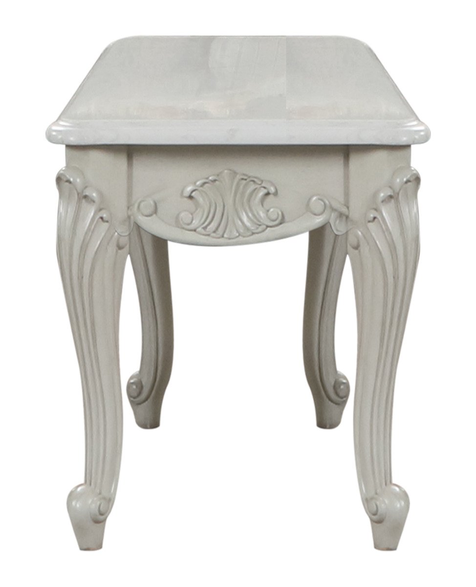 Galaxy Home Tuscan End Table in Grey