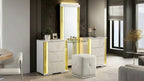 Mika Vanity Set with Stool