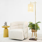 Walden Swivel Chair - Green Velvet